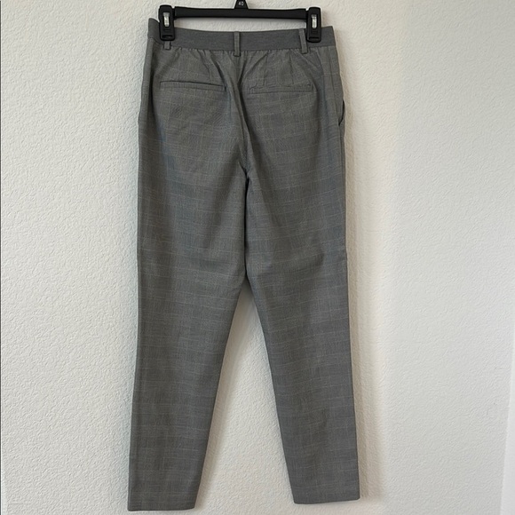 EUC | Uniqlo | Pull On Houndstooth Elastic Waist Pants | Black and White - Picture 6 of 7